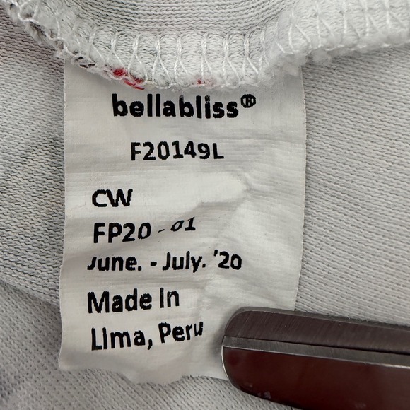 Noomie Girls Dress Size 6 Pima Cotton Unicorn Print Long Sleeve Ruffle Hem - Picture 8 of 8